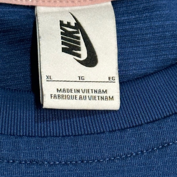 Nike Men's Air Long Sleeve Mesh Shirt Size XL - Picture 7 of 8